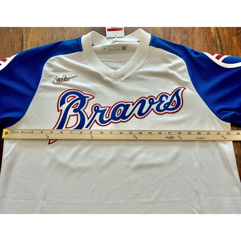Atlanta Braves~ Phil Niekro #35 Nike Cooperstown Collection~ Jersey Size (L) NWT